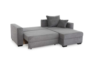 Leo sarokkanapé (szürke II.)